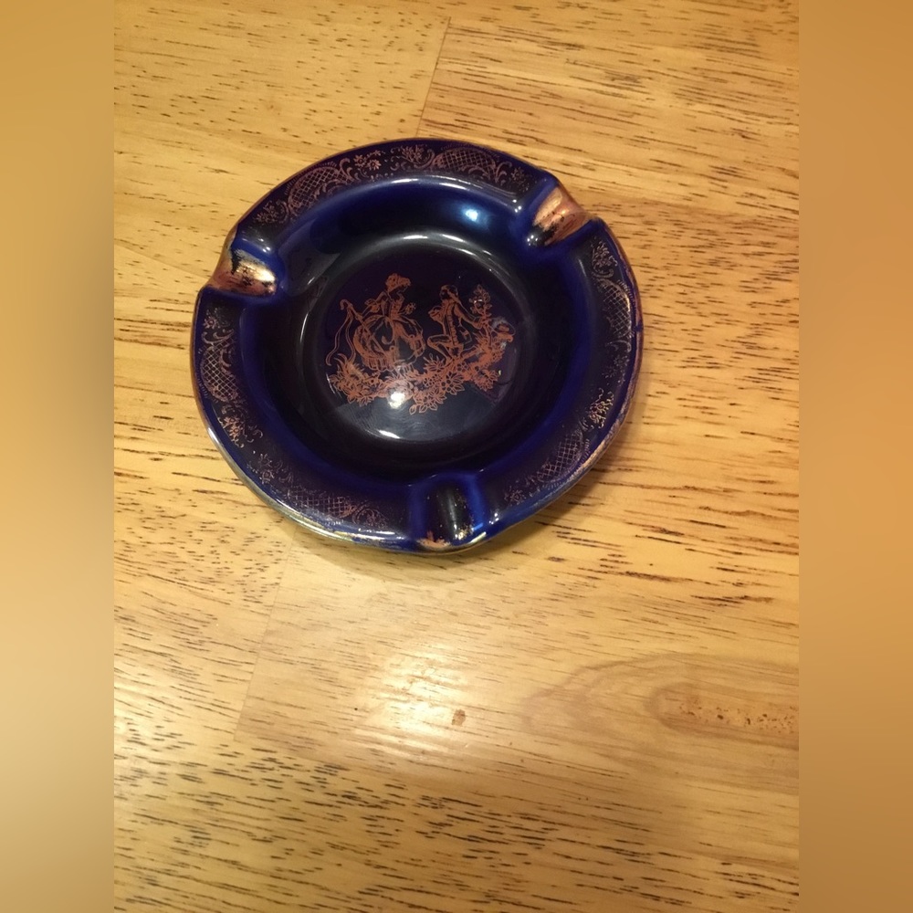 Vintage Limoges Castel ashtray